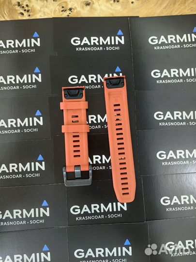 Ремешок силиконовый Fenix 7 Flame red оригинал