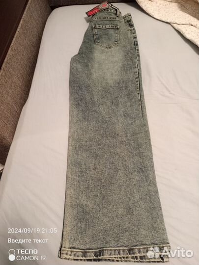 Джинсы женские широкие 48 50