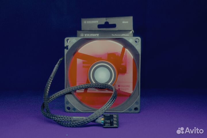 Вентилятор для корпуса Xilence 80х80мм 4pin PWM