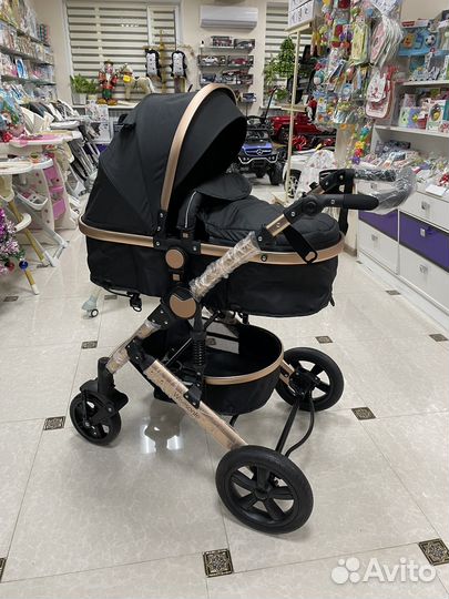 Коляска Wisesonle 3 в 1 с автокреслом