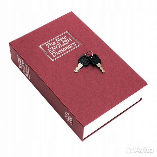 Книга сейф Новый с ключом+ упаковка