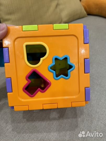 Развивающий кубик baby go