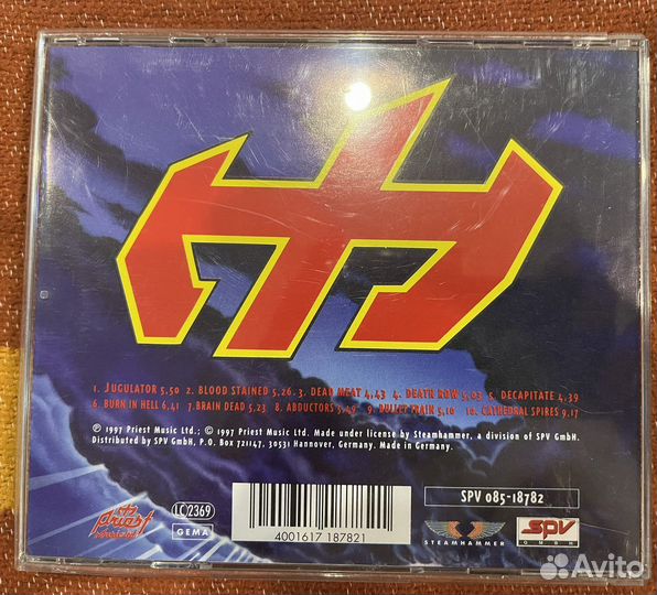 Judas Priest Jigulator cd фирм