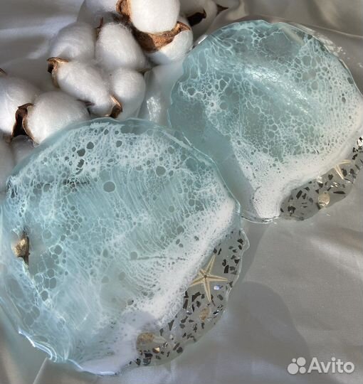 Подстаканник/костер/подставка из смолы