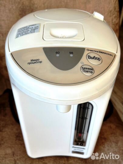 Термопот panasonic NC-PG30P (чайник - термос)