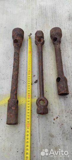 Старинный баллонный ключ