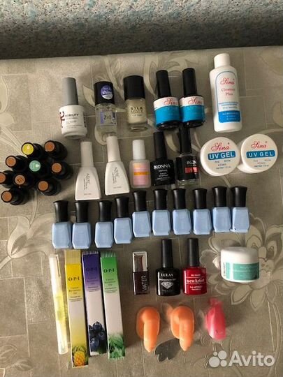 Все для маникюра гель лак, масло для кутикулы и др