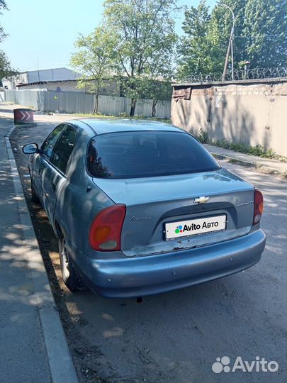 Chevrolet Lanos 1.5 МТ, 2007, 162 000 км