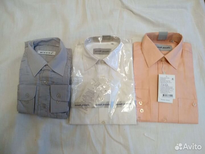 Рубашки новые детские 29-35