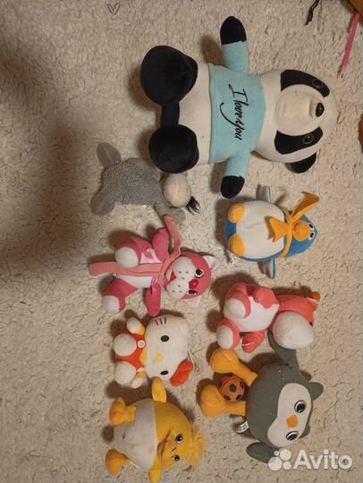 Мягкие игрушки пакетом