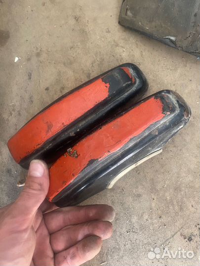 Клыки бампера москвич 412