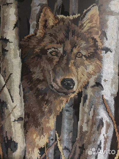 Картина вышитая крестом