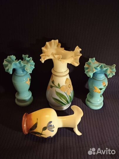 Ваза подбукетник Болотины царская Россия 19 век