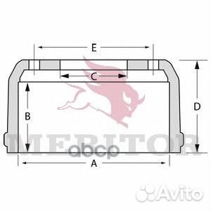 Барабан тормозной 410x200/218 H294 d282/335