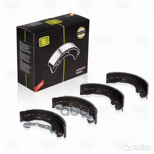 Колодки тормозные барабанные перед nissan N