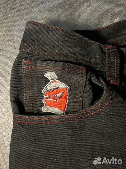 Джинсы широкие Beekt sk8