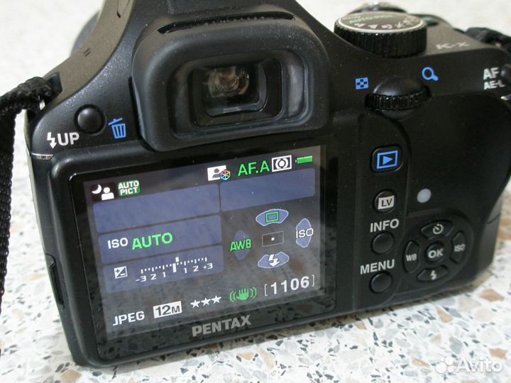 Фотоаппарат pentax k-x