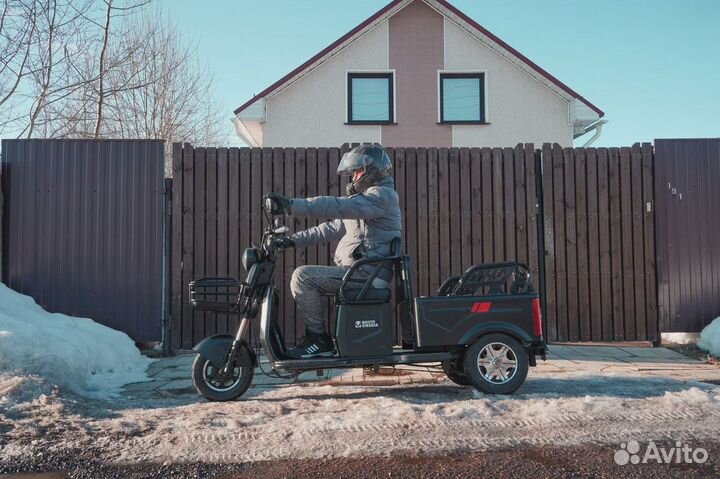 Электротрицикл White Siberia Sibtrike MAX 2000W