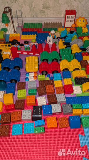 Конструктор россыпью lego Дупло микс набор