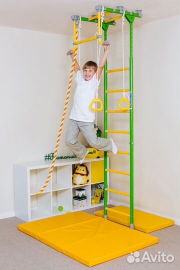 Шведская стенка (R2) Комета 2 Зелёный/жёлтый