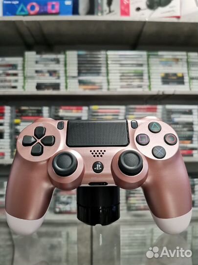 Dualshock4 Rose Gold New + Наушники Samsung