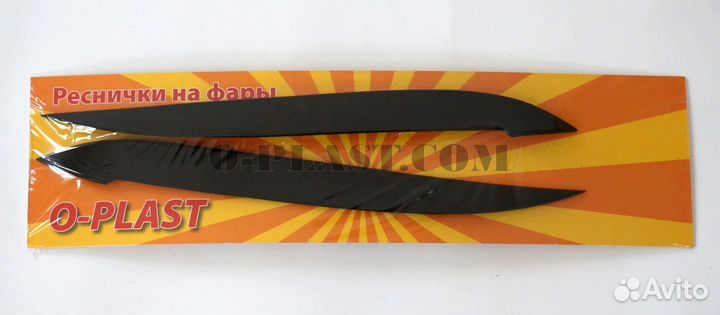 Реснички на фары для Toyota Caldina 210