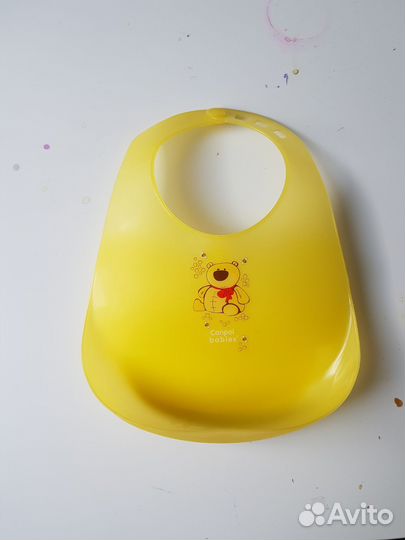 Слюнявчик canpol babies пластиковый