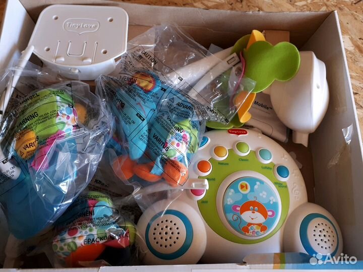 Мобиль Tini Love бум-бокс Африканские животные