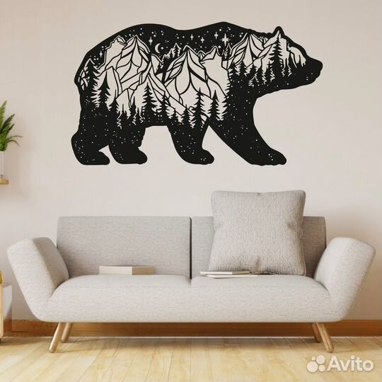 Панно на стену Медведь