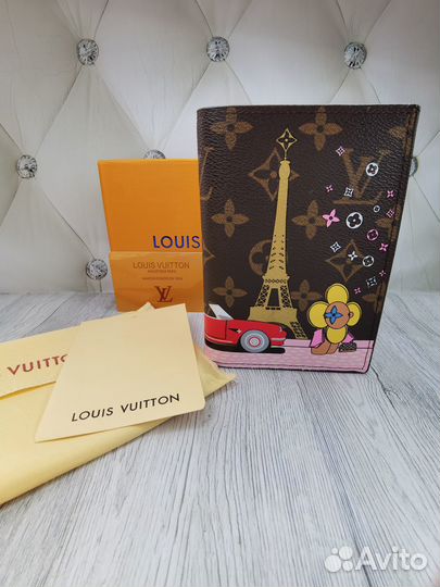 Обложка на паспорт louis vuitton париж,2023 новая