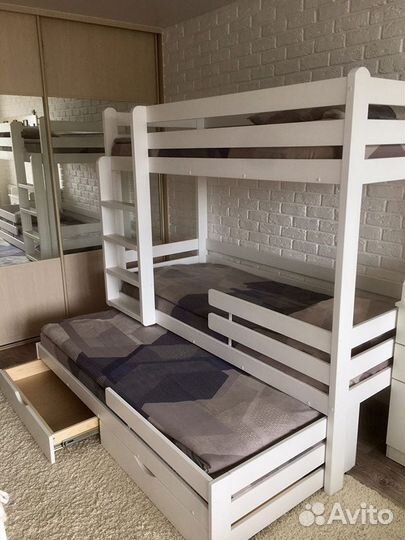 Детская 2х ярусная кровать Новая