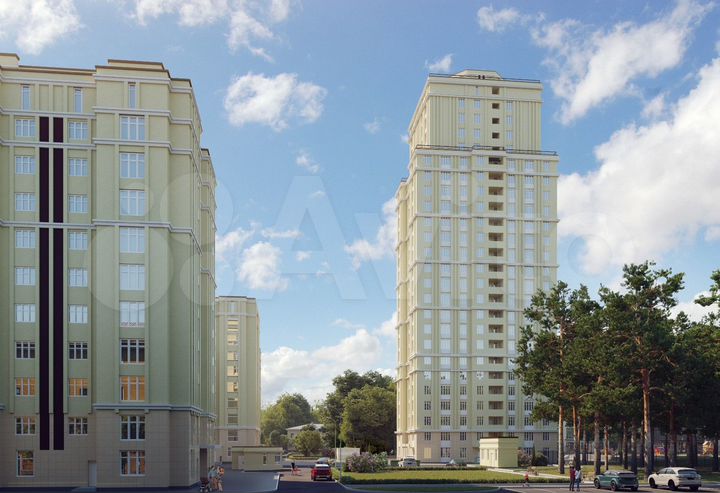 2-к. квартира, 63,8 м², 5/10 эт.