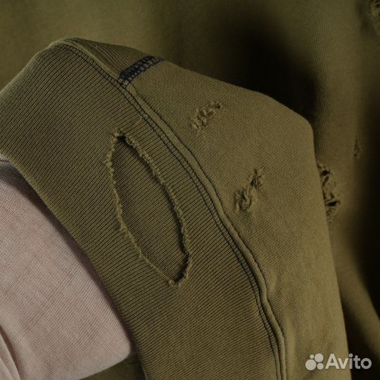 Свитшот рванный Cavempt рваный