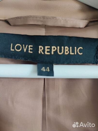 Плащ тренч кожаный женский новый