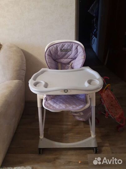 Стульчик для кормления babyton трансформер 3 в 1