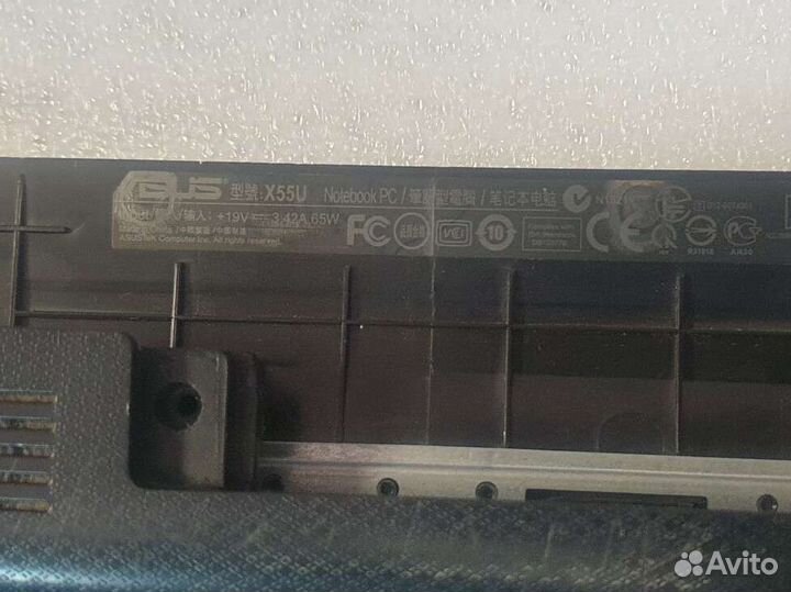 Корпус для ноутбука asus X55U б/у