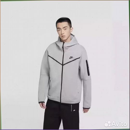 Зип худи Tech Fleece nike (Арт товара: 68639)