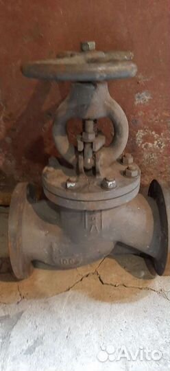 Вентиль (клапан) запорный стальной фланцевый