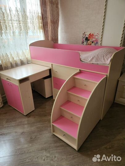 Детская кровать чердак
