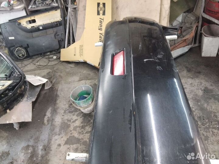 Бампер на nissan almera задний