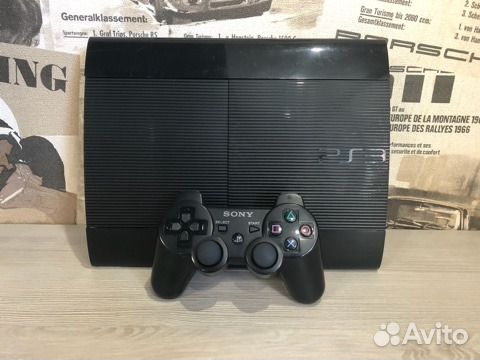 Sony Ps3 SuperSlim 500gb + 70 топ игр