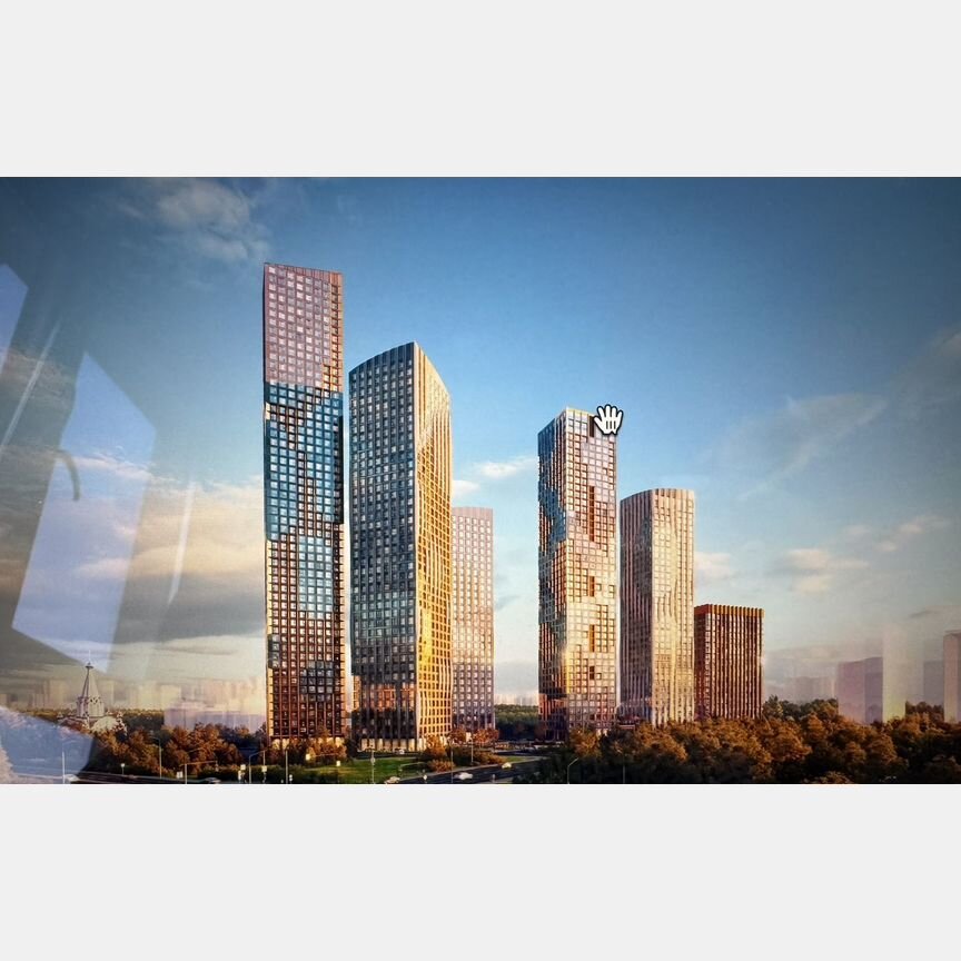 Квартира-студия, 23,1 м², 5/42 эт.