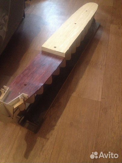 Скелет корабля из журналов 