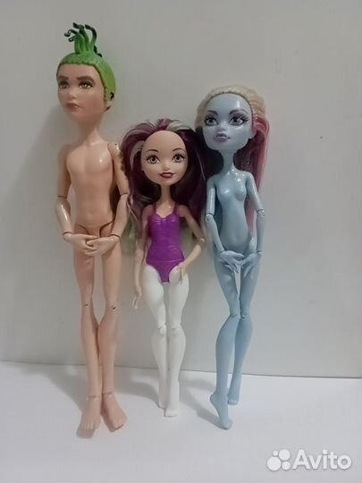 Лот кукол монстр хай и эвер автер хай