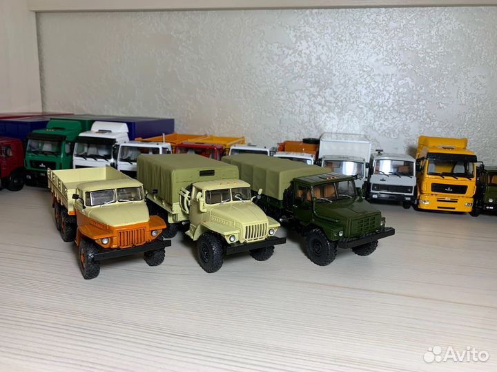 Коллекция грузовиков Урал, маз Аист, нап