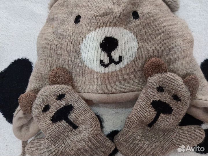 Шапка детская зимняя 46-48 покупали в детском мире