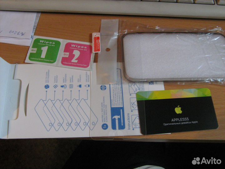 Стекло и чехол Apple