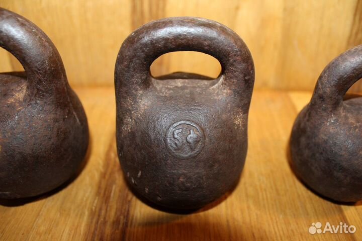 Гири царские 10 5 3 фунта клеймо