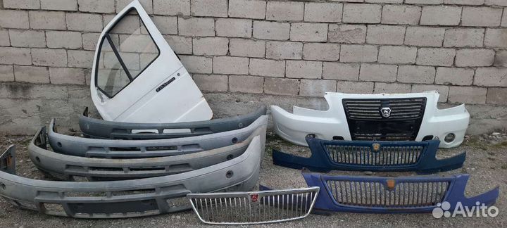 Бампера на газель