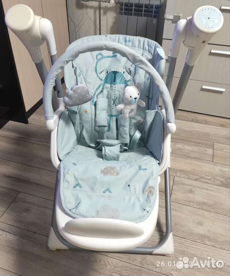 Стульчик-качели для кормления Nuovita unico